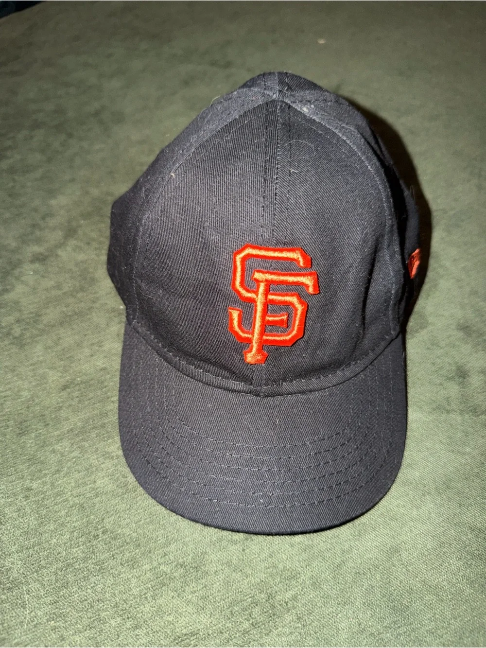 New Era Infant Black Cap with Orange SF Logo